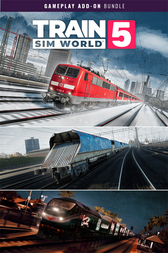 Train Sim World 5: Gameplay Add-On Bundle Xbox Series X|S and Xbox One cover art