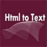 Convert Html to Text