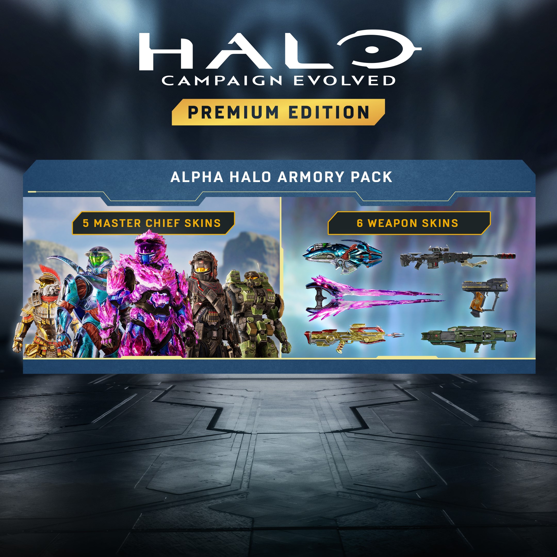 Набор Alpha Halo Armory Pack — Halo: Campaign Evolved