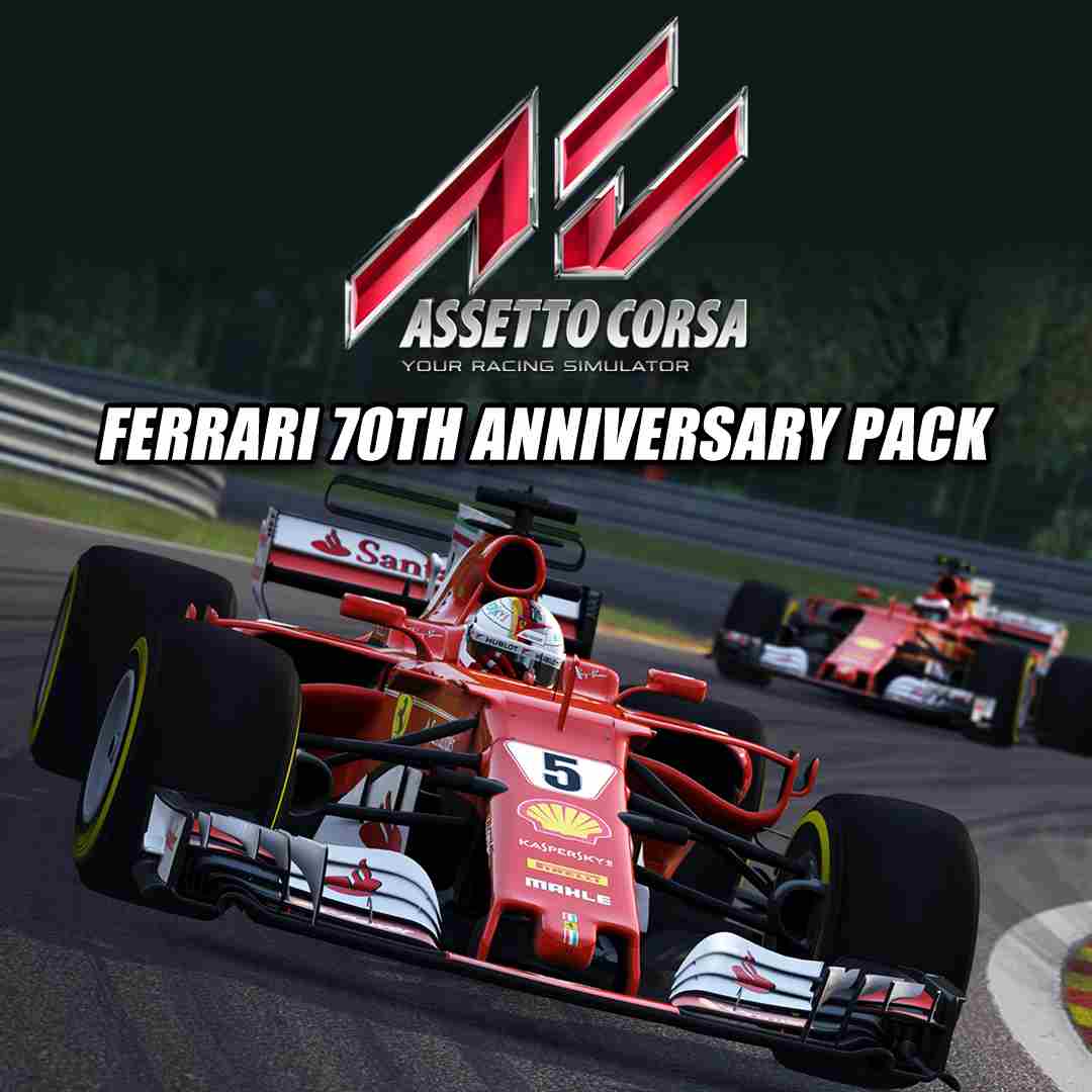 Assetto Corsa - DLC de 70º aniversário da Ferrari