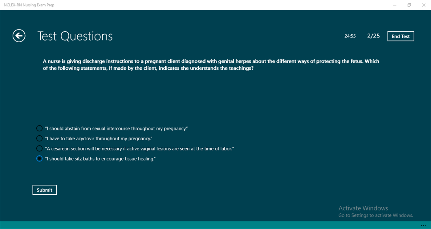 #4. NCLEX-RN Nursing Exam Prep (Windows) 来自: Double Bottom Line Partners LLC