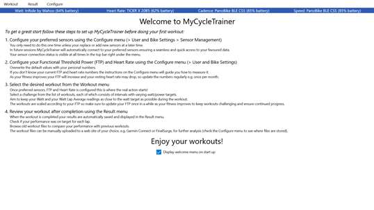 MyCycleTrainer screenshot 4
