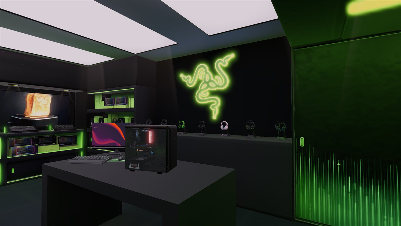 #5. PC Building Simulator Razer Workshop (Xbox) By: The Irregular Corporation