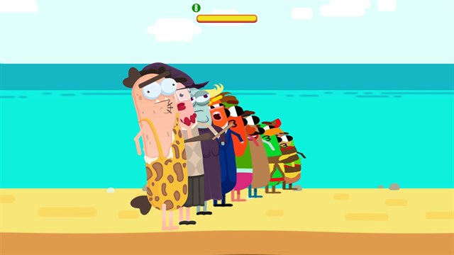 Run Sausage Run: Old, Ancient and Fossil screenshot 1