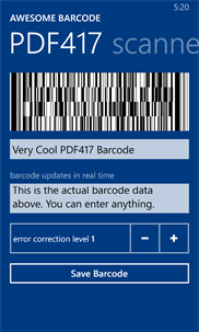 Awesome Barcode screenshot 5