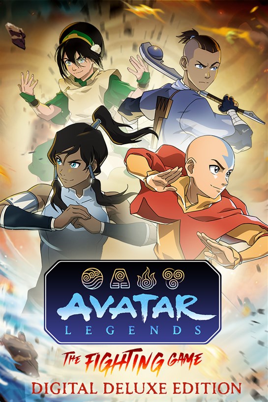 Box shot of Avatar Legends: The Fighting Game Digital Deluxe Edition