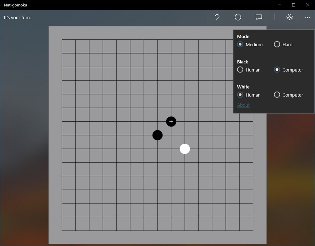 #2. Nut-gomoku (Windows) بواسطة: NutshellySima