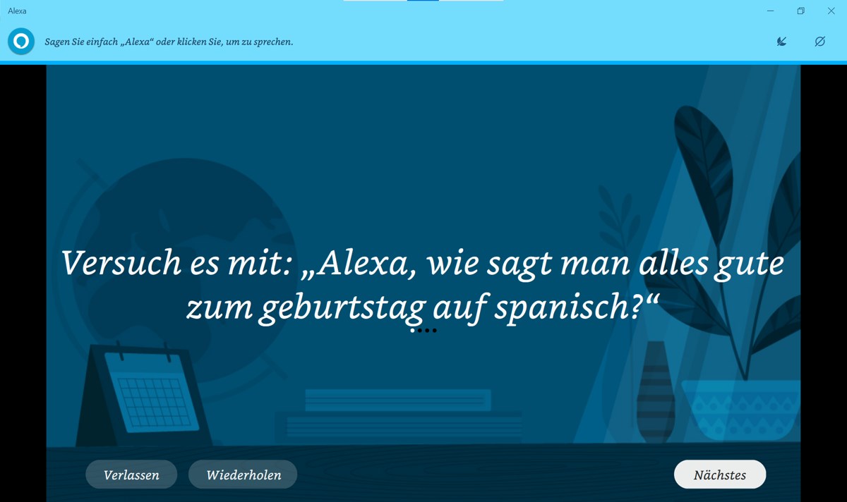 Alexa Screenshot