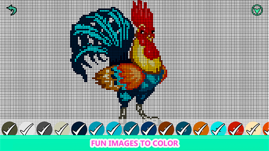 Pixel Art - Color by Number Book Pages screenshot 5