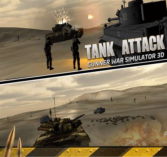 Tank Attack Gunner War screenshot 3
