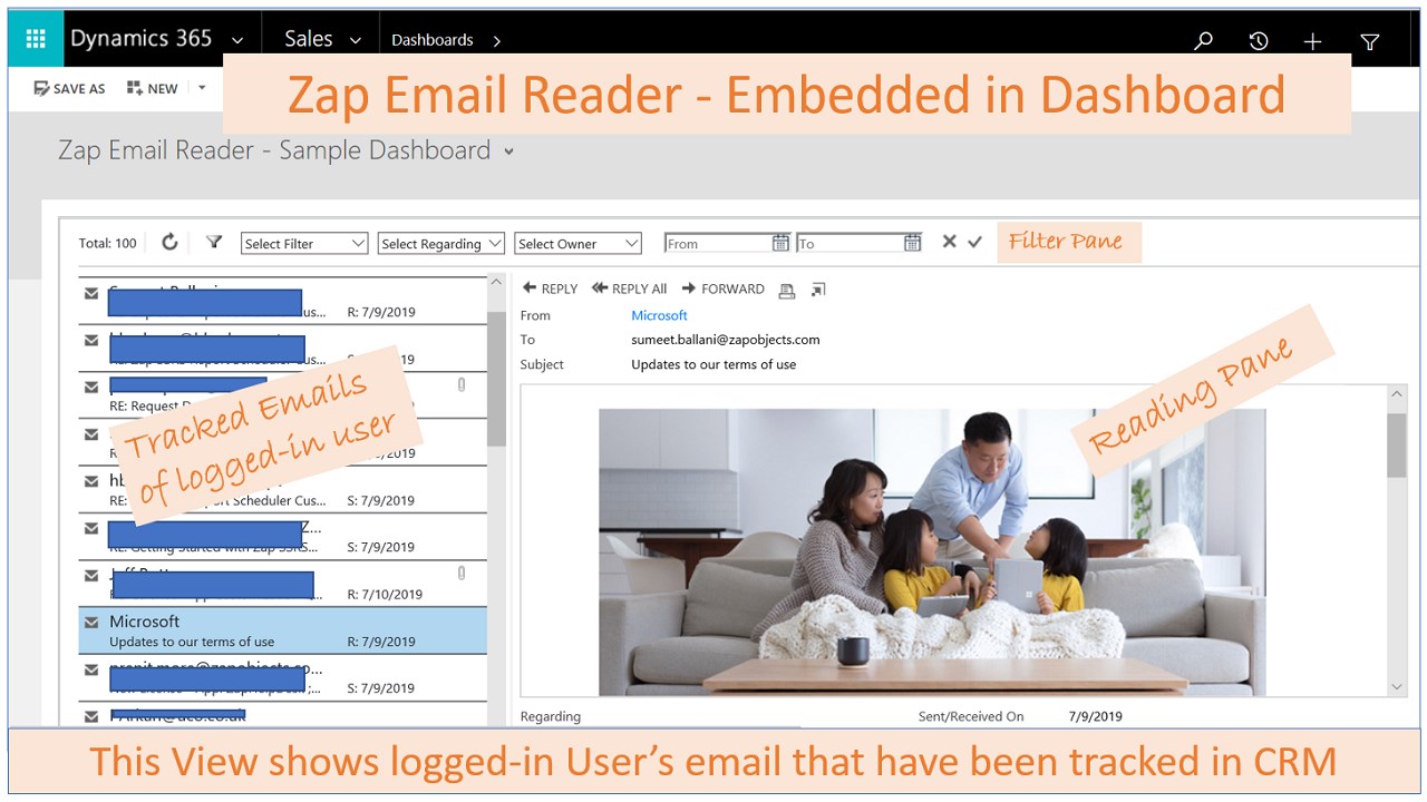 Snapshot 4 of Zap Email Reader