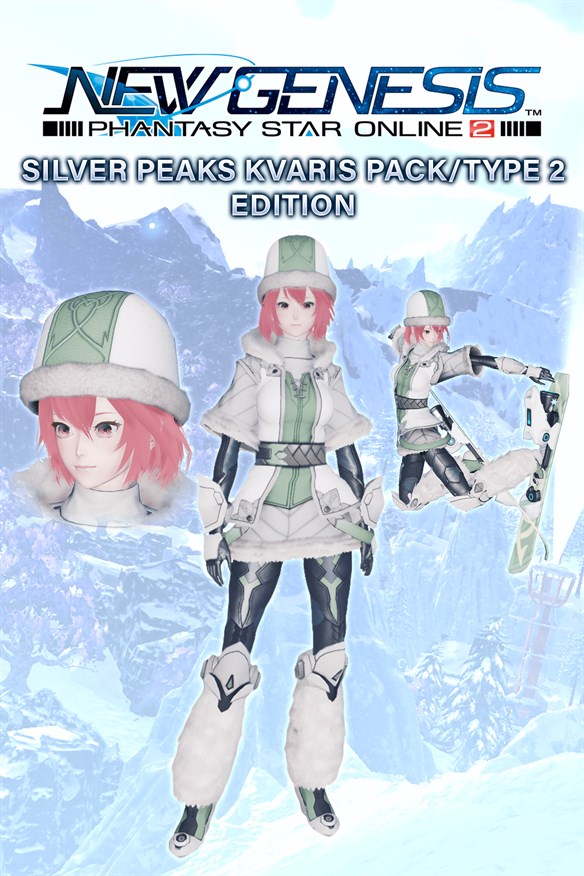 PSO2:NGS - Silver Peaks Kvaris Pack/Type 2 Edition Xbox Series X|S and Xbox One cover art