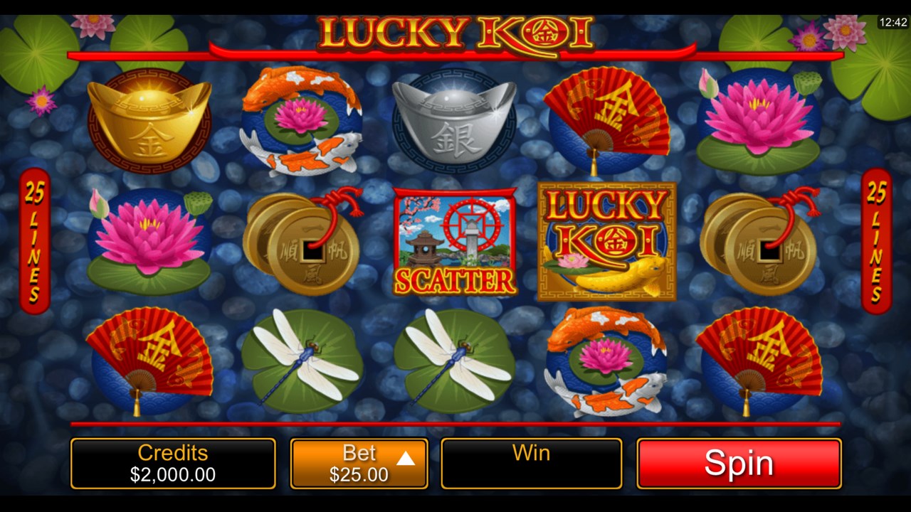Screenshot 1 Lucky Koi Free Casino Slot Machine windows