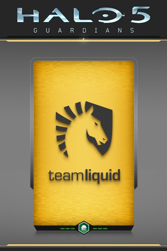 Halo 5: Guardians - HCS Team Liquid (TL) REQ Pack Xbox Series X|S and Xbox One cover art