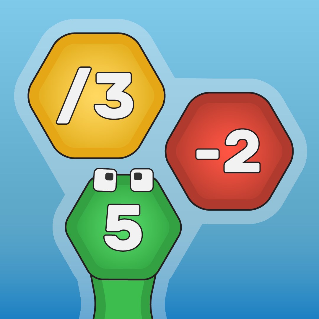 Hexa Snake - number merge puzzle