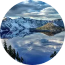Crater Lake National Park Wallpaper New Tab icon