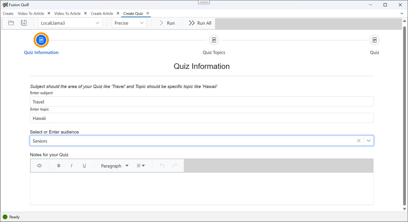 #6. Fusion Quill (Windows) Podle: Mobi Weave, Inc.
