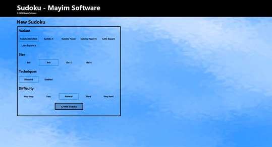 Sudoku - Mayim Software screenshot 6