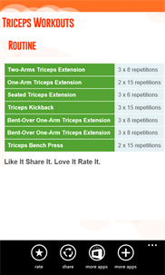 Dumbbell Triceps Workouts screenshot 5