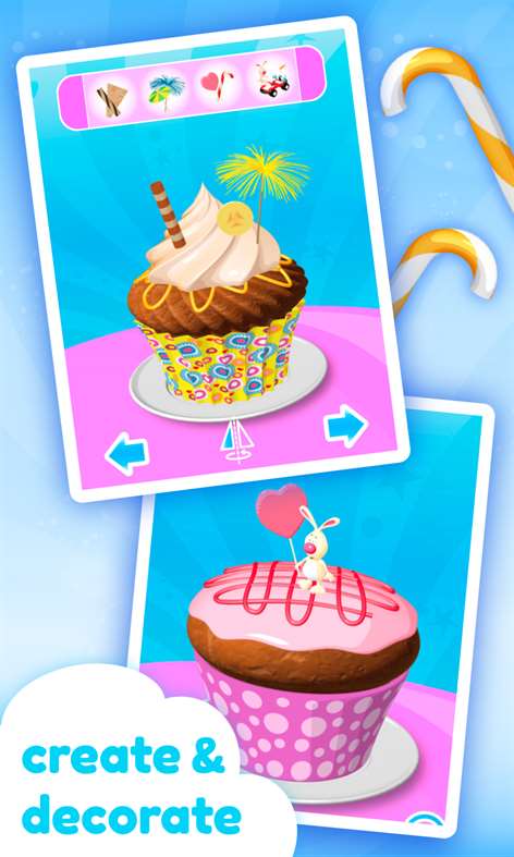 Cupcake Kids - Cooking Game Screenshots 2