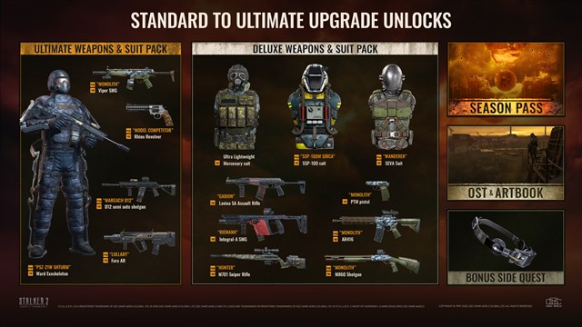 S.T.A.L.K.E.R. 2: Heart of Chornobyl — Standard to Ultimate Upgrade screenshot 1