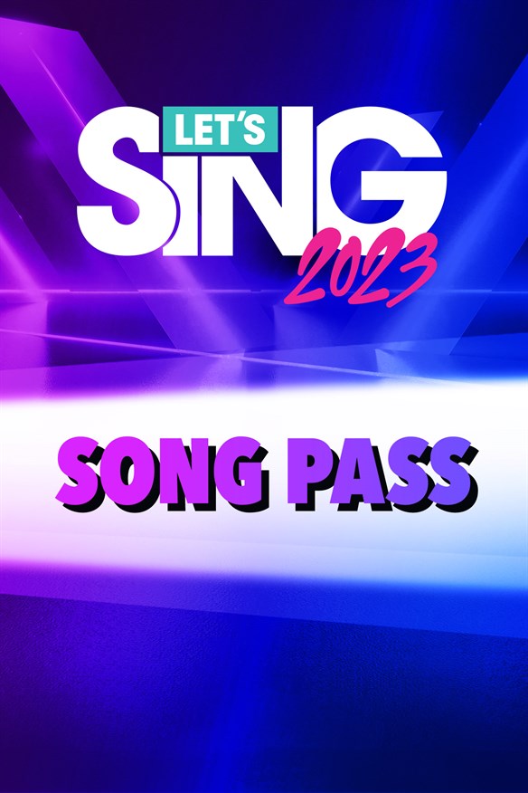 Let's Sing 2023 Song Pass Xbox Series X|S and Xbox One cover art