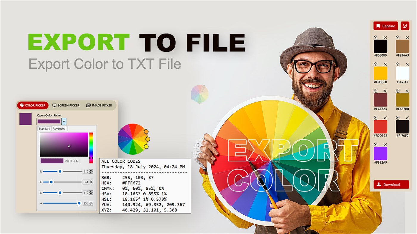 #3. Color Picker - Pixel Color (Windows) 由: CodeHive