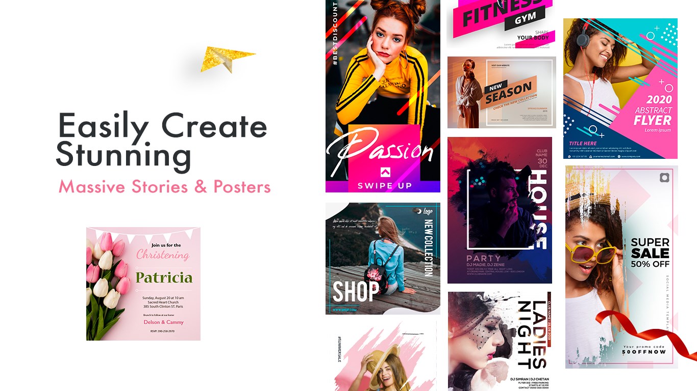 Create Stunning Posters and Flyers with Poster Maker App