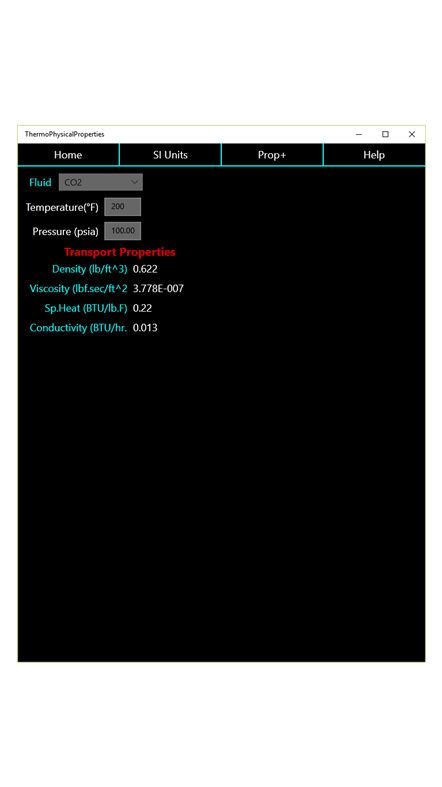 #9. Thermo-Physical Fluid Properties (Windows) بواسطة: Kaup Shenoy Associates