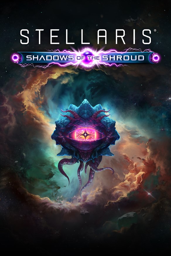 Stellaris: Shadows of the Shroud Xbox Series X|S and Xbox One cover art