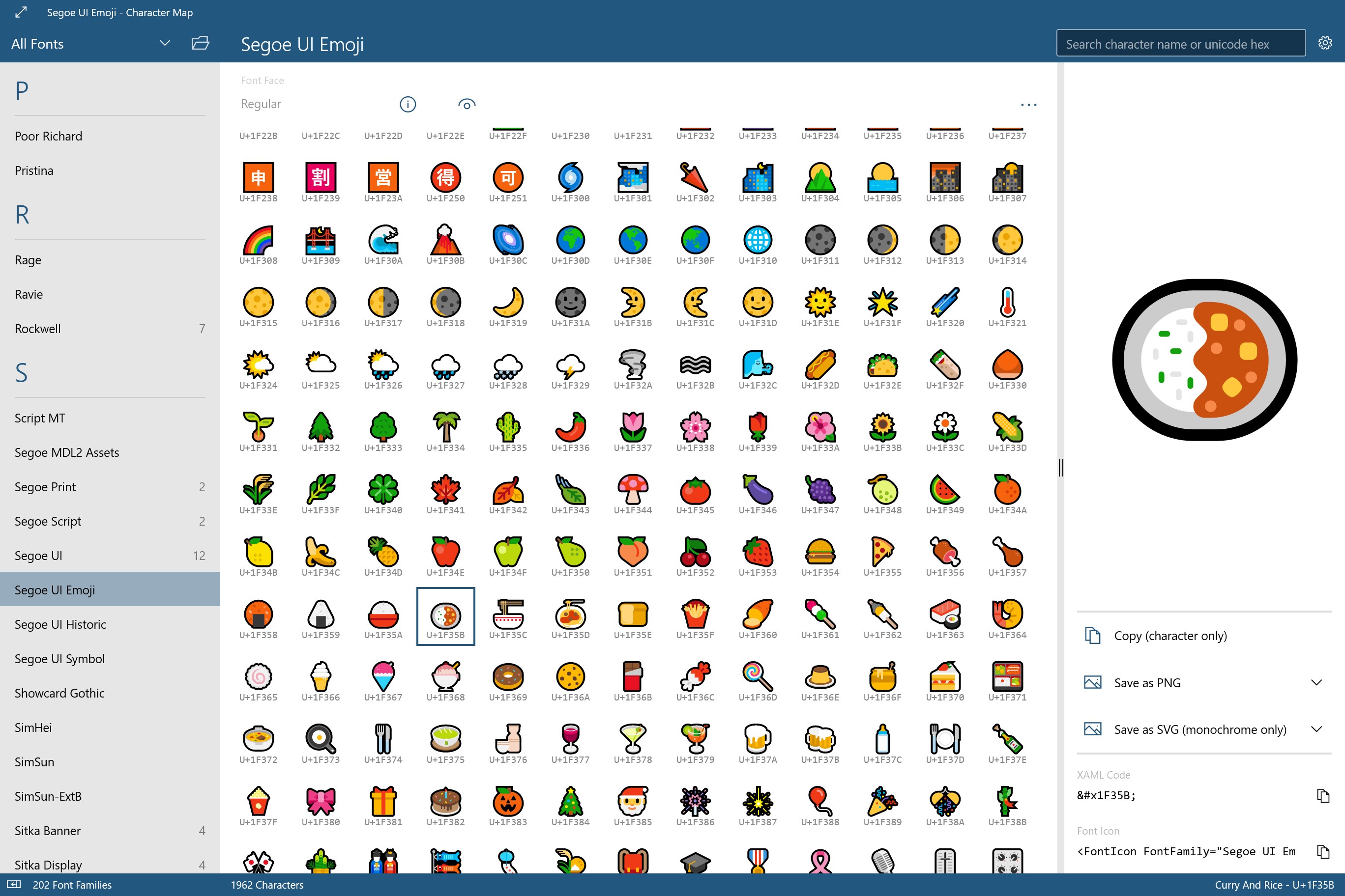Character Map Pro software, free download
