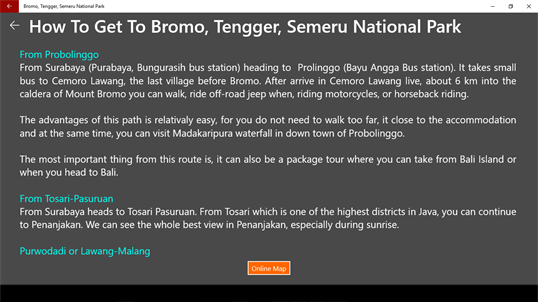 Bromo, Tengger, Semeru National Park screenshot 5