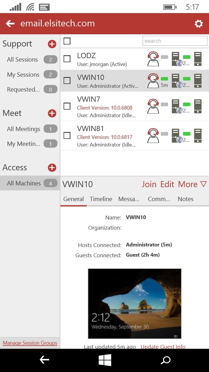 ScreenConnect for Windows 10