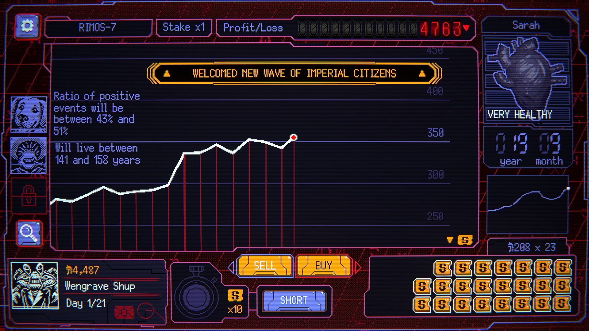 Screenshot 6 from Space Warlord Baby Trading Simulator