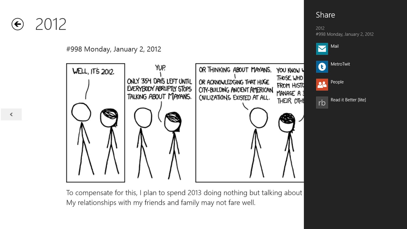 #4. xkcd archives (Windows) 由: nz bee