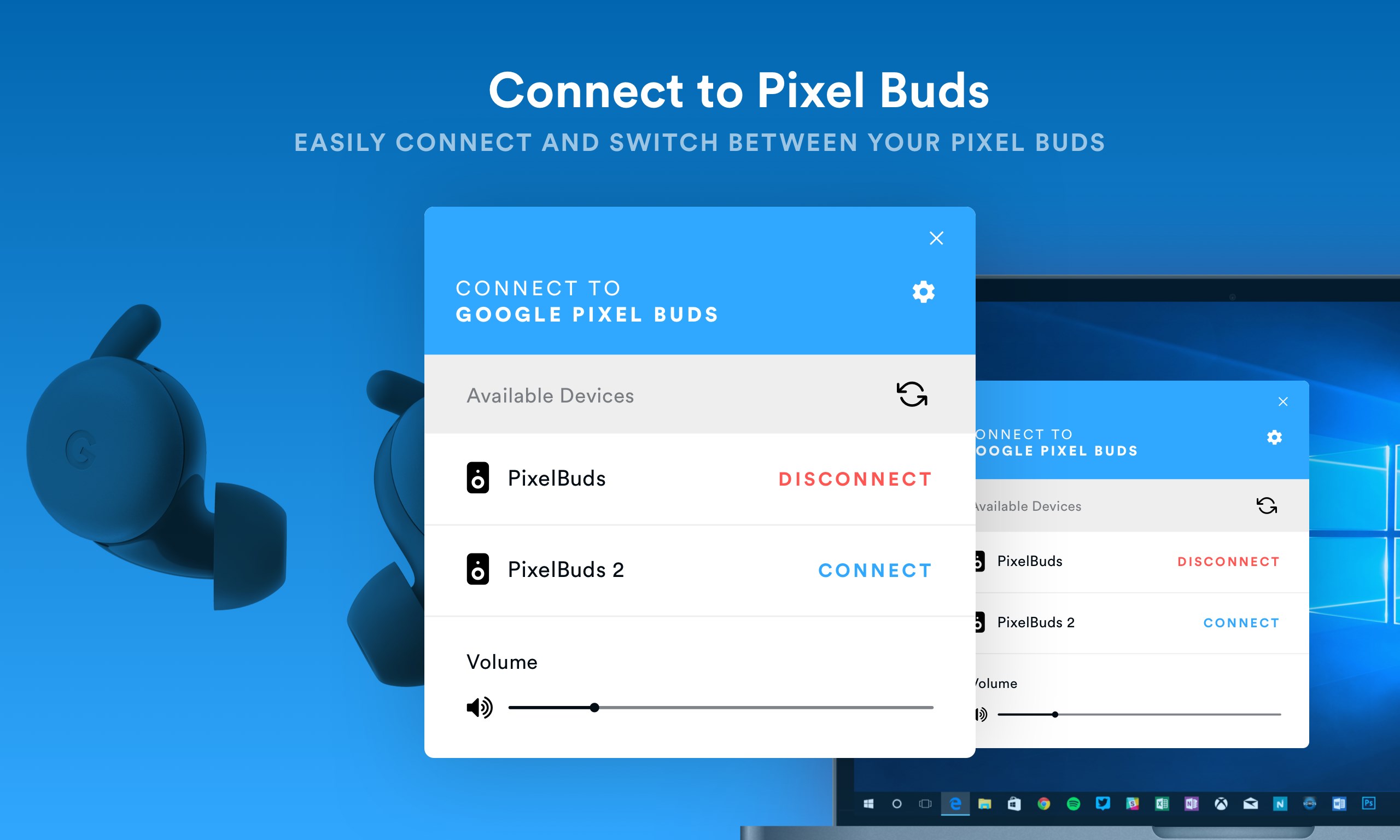 Connect buds+ to discount pc