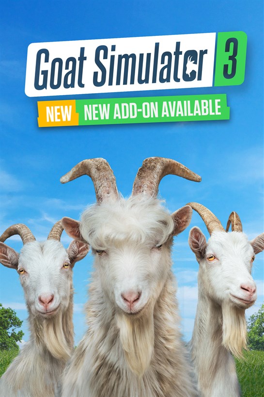 Box shot of Goat Simulator 3