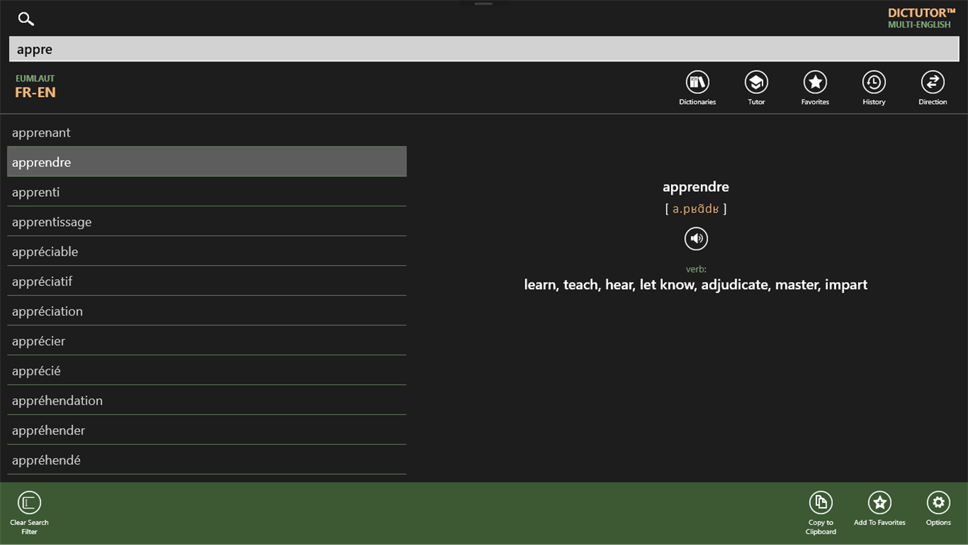#2. Dictutor MULTI-EN (Windows) 由: M. Belov