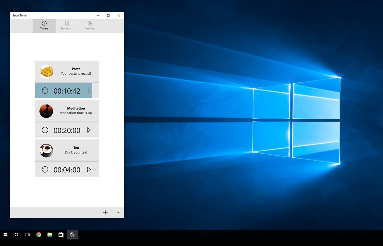 #1. SuperTimer (Windows) 由: Giovanni Brienza