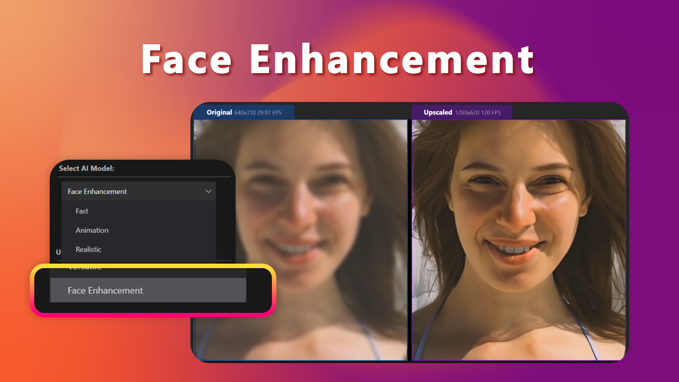 Nero AI Video Upscaler screenshot