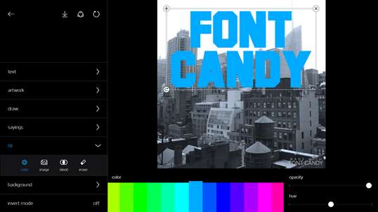 Font Candy - Typography Photo Editor screenshot 4