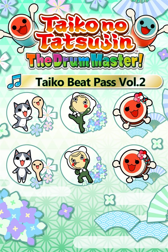 Taiko no Tatsujin: The Drum Master! Beat Pass Vol. 2 Xbox Series X|S and Xbox One cover art