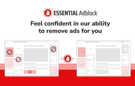 Essential Adblocker - Ad-free experience! small promo image