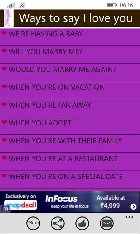 Ways to say I love you Screenshots 2