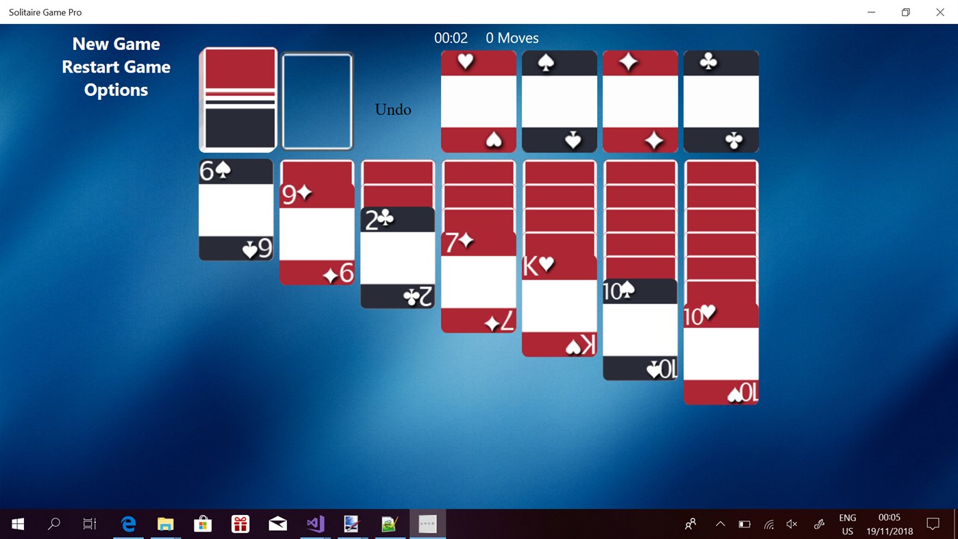 #1. Solitaire Game Pro (Windows) Ved: Game Motion Studio