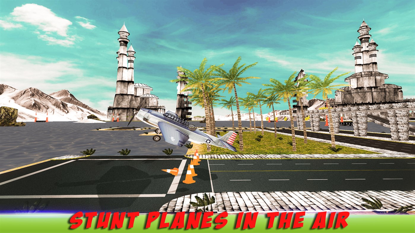 #1. Extreme Plane Stunts Simulator (Windows) โดย: Mega Gamers Production