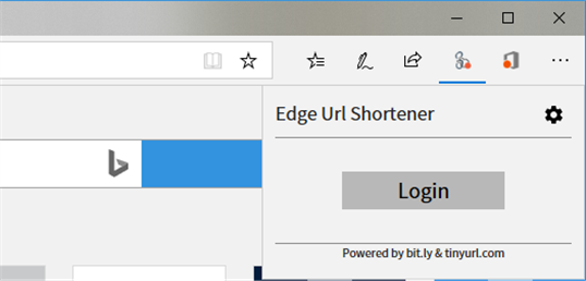 Edge URL Shortener screenshot 1