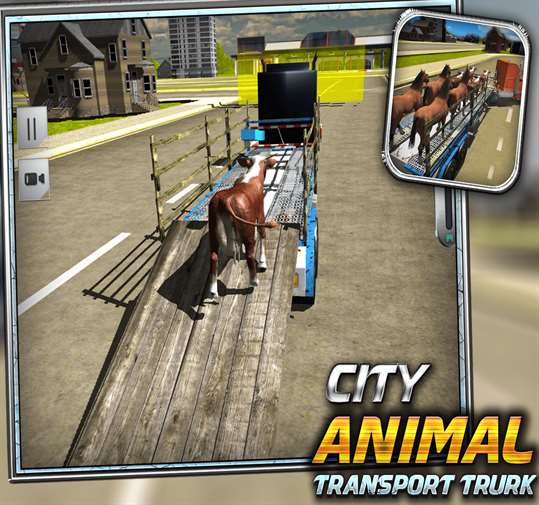 City Animal Transport Truck screenshot 2
