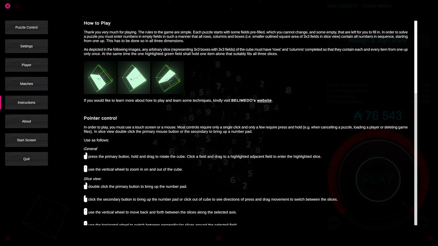 #10. Sudoku 3D Cube (Windows) Ved: BELIMEDO