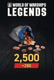 World of Warships: Legends - 2.750 Doubloons